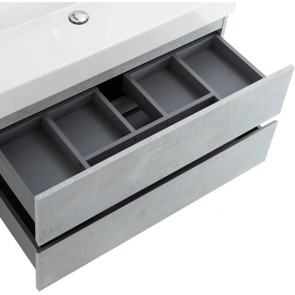 Тумба под раковину Cezares MOLVENO 46-80-2C-SO-BET Beton