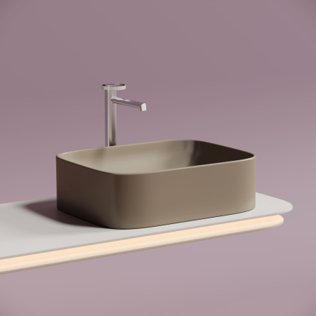 Раковина накладная (50,5х38) Ceramica Nova ELEMENT CN6052MC