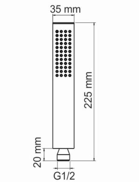 Душевая система WasserKRAFT А66209, черный глянец