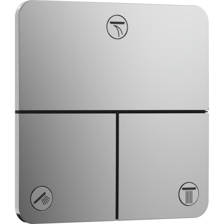 Переключатель потоков на 3 положения Hansgrohe ShowerSelect Comfort Q 15587000 хром