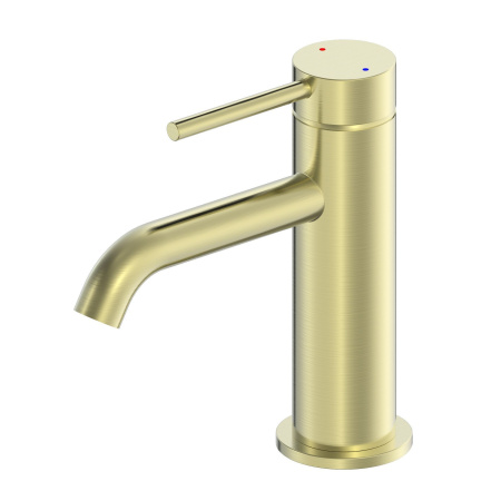 Смеситель для раковины WONZON & WOGHAND STICK, брашированное золото WW-88139017-BG