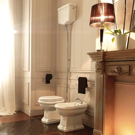 Чаша напольного унитаза Kerasan Retro 101101 без бачка и сиденья