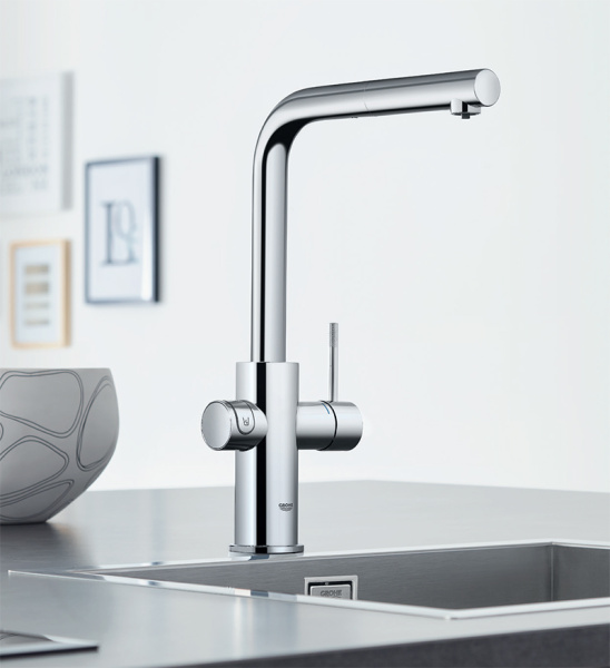 Смеситель с C-изливом GROHE Blue Professional 31326002 (31326002)