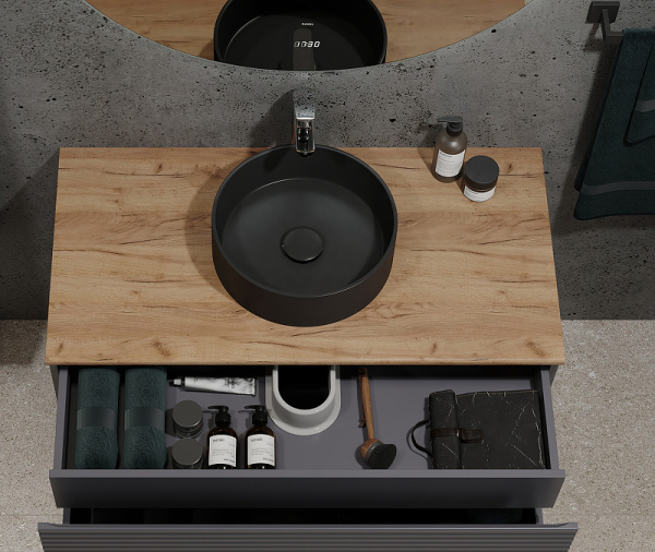 Тумба под раковину Jorno Cossety 100 Coss.01.100/P/A-DZ/JR