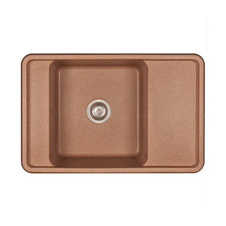 Кухонная мойка Aquaton Беллис 78 1A725032BS270 терракот