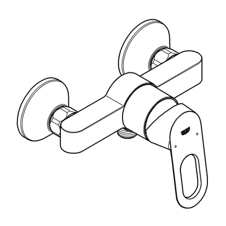 Смеситель для душа Grohe BauLoop 23340 000 (23340000) хром