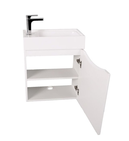 База под раковину Art&max Liberty-500-1D-SO-BL-R Bianco Lucido