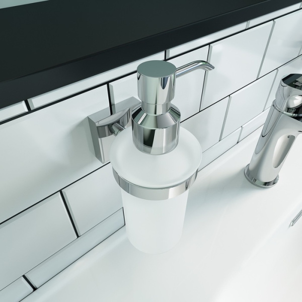 Дозатор для жидкого мыла IDDIS Edifice матовое стекло латунь (EDIMBG0i46)