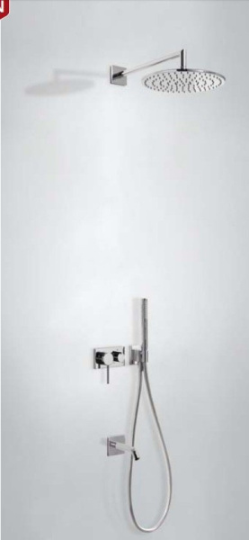 ВСТРАИВАЕМАЯ ТЕРМОСТАТИЧЕСКАЯ ДУШЕВАЯ СИСТЕМА Tres 3V 21027313