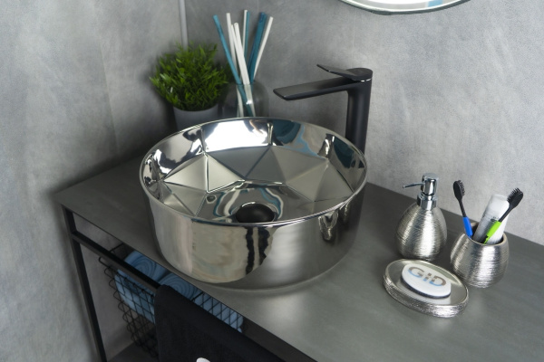 Раковина накладная (40х40) Gid D1342h014