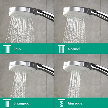 Душевой гарнитур с мыльницей Hansgrohe Croma 100 Vario EcoSmart 27776000 хром