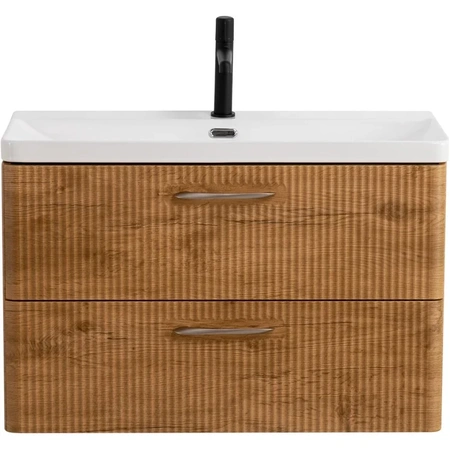 Тумба под раковину BelBagno Due DUE-800-2C-SO-RN-P без ручек, Rovere Nature