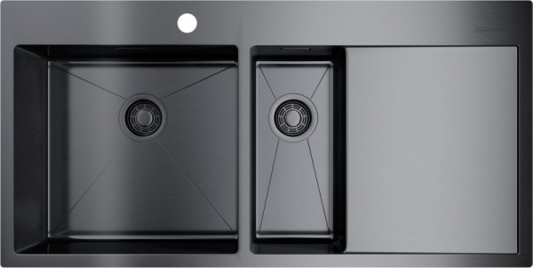 Мойка Omoikiri Akisame 100-2-GM-L 4973103