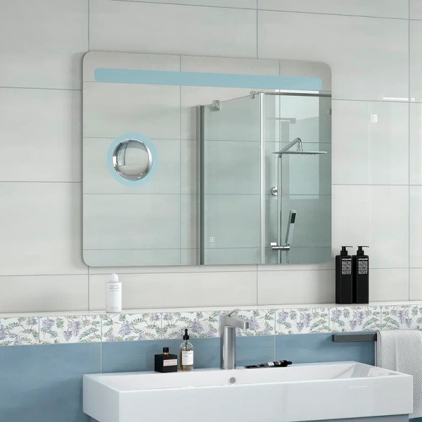 Зеркало с подсветкой (100х70) Continent Fibra ЗЛП955