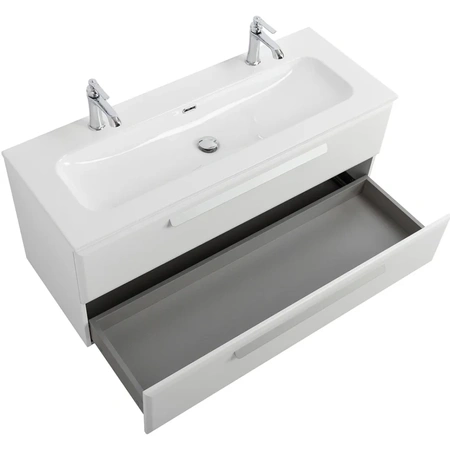 Тумба под раковину Cezares ECO-CER-N-1200-2C-SO-BL Bianco Lucido без ручек