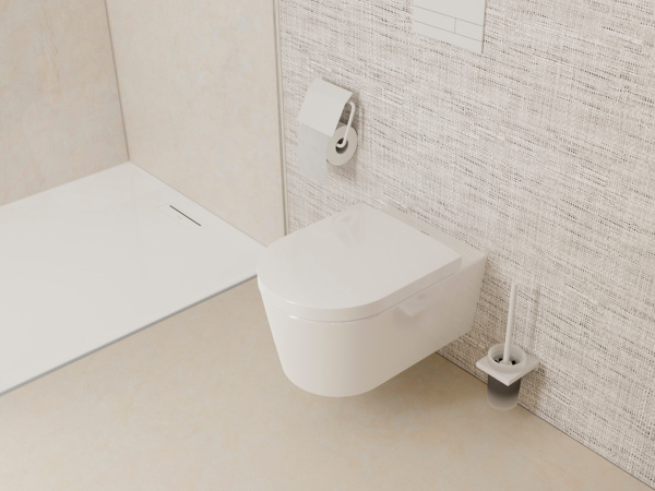 Ершик для унитаза Hansgrohe AddStoris 41752700 белый матовый