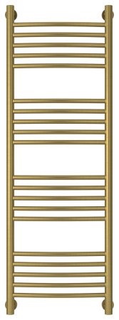 Полотенцесушитель Водяной Выгнутая Сунержа Богема + (120х40) Состаренная Латунь 051-0221-1240