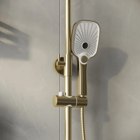 Душевая система Grossman Advans 500.K35.09.320 золото сатиновый