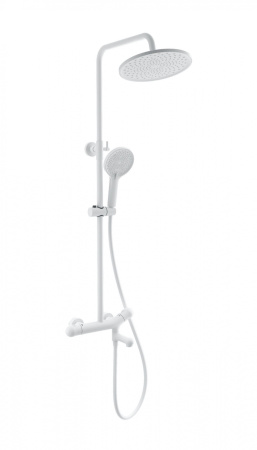 Душевая система с термостатом WONZON & WOGHAND T-1000, белый матовый WW-B3057-A-MW