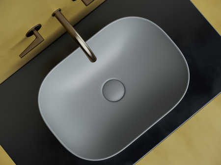 Раковина накладная (45,5х32,5) Ceramica Nova ELEMENT CN6009MH