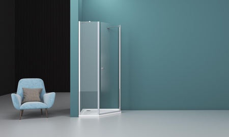 Душевой уголок (90х90) BelBagno ETNA-P-1-90-C-Cr