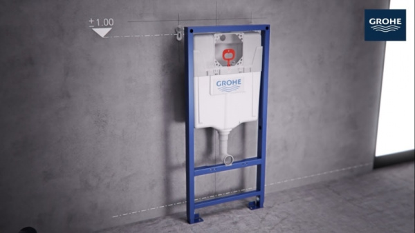 Система инсталяции для унитаза 3 в 1 GROHE Rapid SL 39503 000 (39503000)