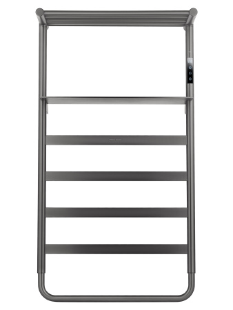Полотенцесушитель электрический WONZON & WOGHAND DÜSSELDORF, темный графит WW-A208-GM
