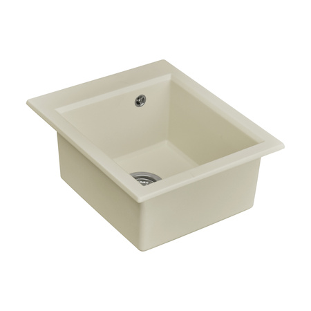 Кухонная мойка Aquaton Линеа 43 1A732932LW240 жемчуг