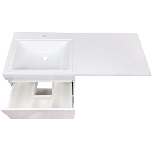 Тумба под стиральную машину напольная Style Line Даллас СС-00002338 белый