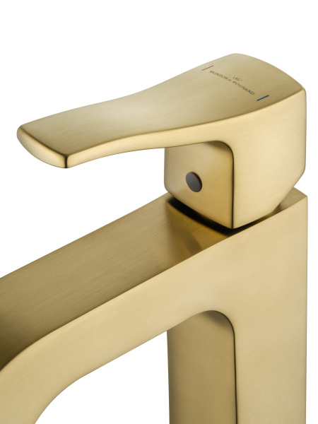 Смеситель для раковины WONZON & WOGHAND FLEX, брашированное золото WW-88018072-BG Смеситель для раковины WONZON & WOGHAND FLEX, брашированное золото WW-88018072-BG