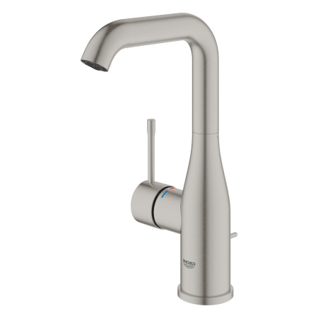 Смеситель для раковины однорычажный Grohe Essence New 24174 DC1 (24174DC1) суперсталь