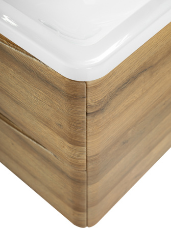 База под раковину BelBagno ACQUA-700-2C-SO-RR подвесная Rovere Rustico