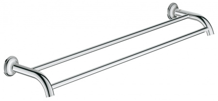 Двойной держатель для полотенца GROHE Essentials Authentic 40654 001 (40654001)