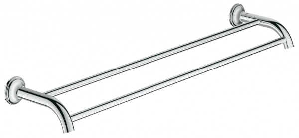 Двойной держатель для полотенца GROHE Essentials Authentic 40654 001 (40654001) Двойной держатель для полотенца GROHE Essentials Authentic 40654 001 (40654001)