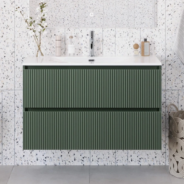 Тумба под раковину 100 BelBagno Uno UNO-MINI-1000-2C-SO-VO еловый матовый, без раковины