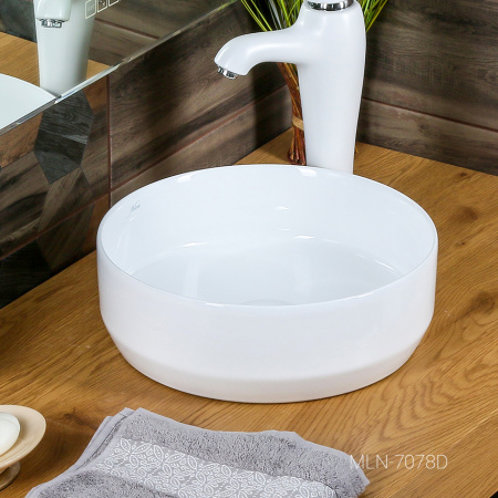 Раковина накладная (35,5х35,5) Melana 7078D-805