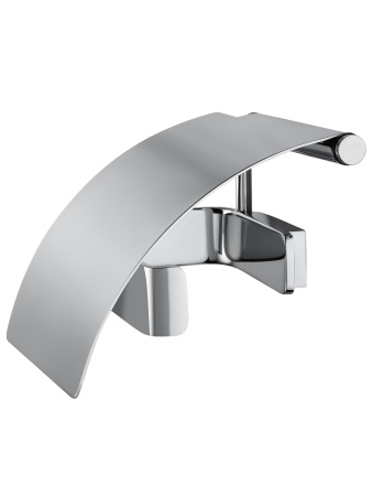 Держатель для туалетной бумаги с крышкой WONZON & WOGHAND LOTTE, хром WW-8326