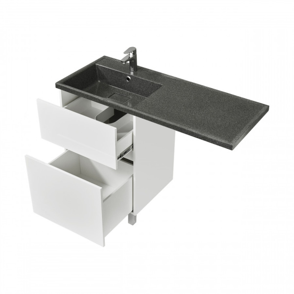 Тумба под стиральную машину 60 Aquaton Лайн 1A232101LF010 (без раковины)