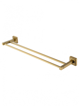 Полотенцедержатель двойной WONZON & WOGHAND ROMA, бронза WW-7211