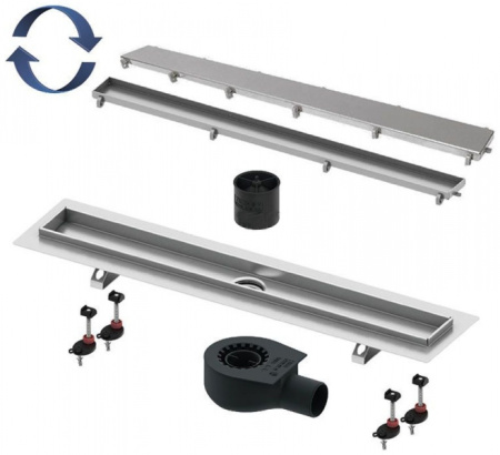 Душевой лоток прямой TECE TECElinus 15103099  (90 см)