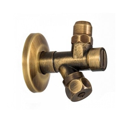 Угловой вентиль с фильтром Gattoni Accessori 1220/00V0br