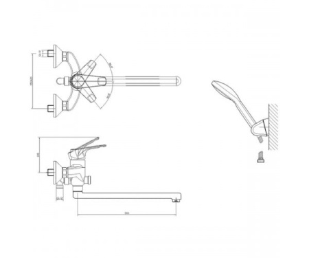 Смеситель Teka MT PLUS 461220250 (46.122.02.50)