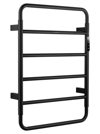 Полотенцесушитель электрический WONZON & WOGHAND WISMAR, черный матовый WW-AL201-MB