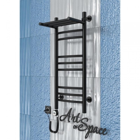 Полотенцесушитель ArtofSpace ARTICO LEDGE EAAOL4001000RAL9005LP