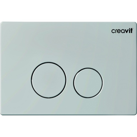 Клавиша смыва Creavit TERRA GP9002.07 холодный серый матовый