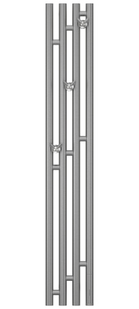 Полотенцесушитель электрический (120х159) Сунержа Кантата 3.0 071-5847-1216 правый