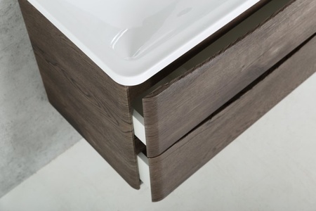 База под раковину подвесная BelBagno ACQUA-1000-2C-SO-RNG Rovere Nature Grigio