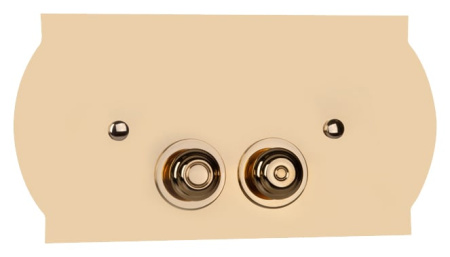 Клавиша смыва Tiffany World TW300.3oro