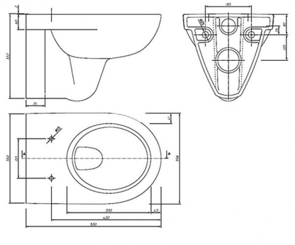 Подвесной унитаз Ifo Special RP731300100