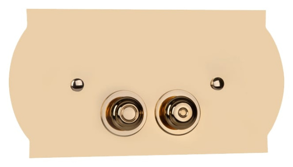 Клавиша смыва Tiffany World TW300.3oro